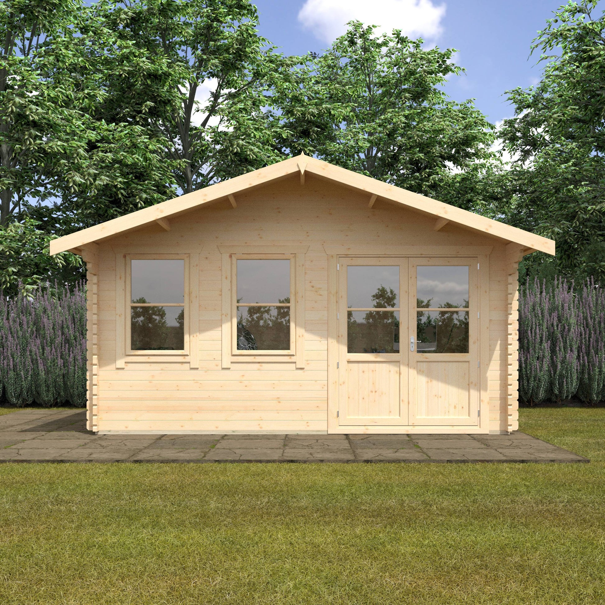 The Forde 44mm - Log Cabins - Plymouth Sheds