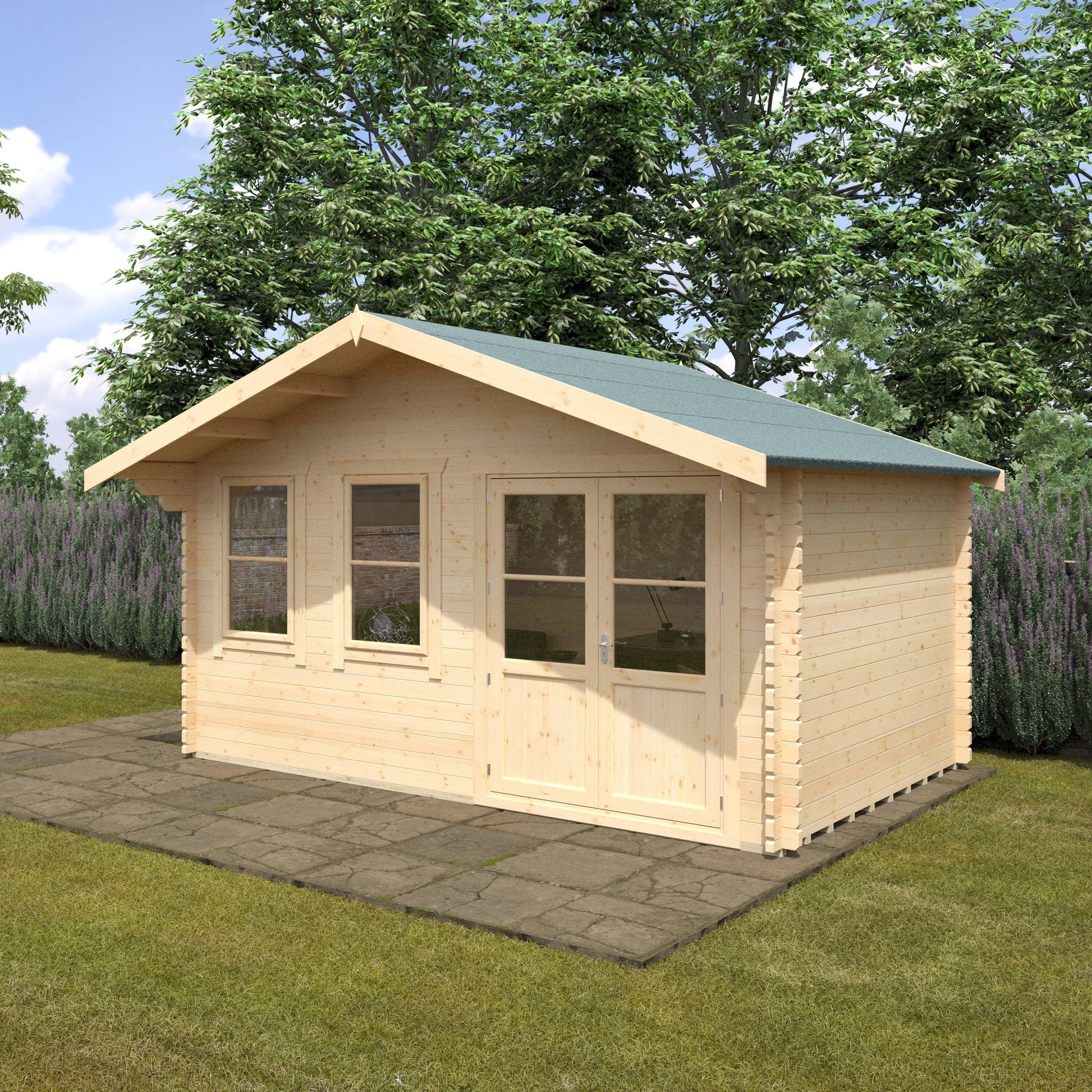 The Forde 44mm - Log Cabins - Plymouth Sheds