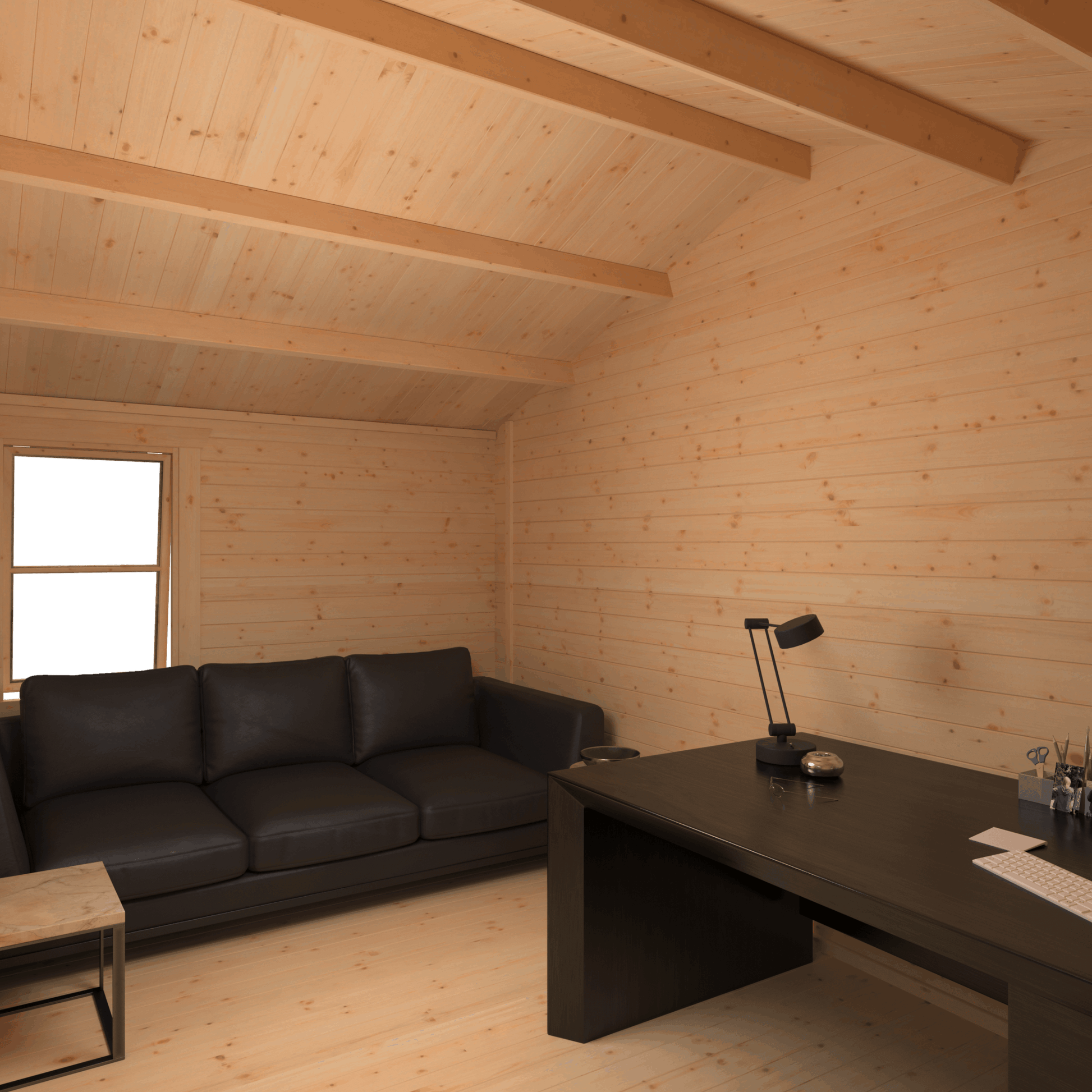 The Forde 44mm - Log Cabins - Plymouth Sheds