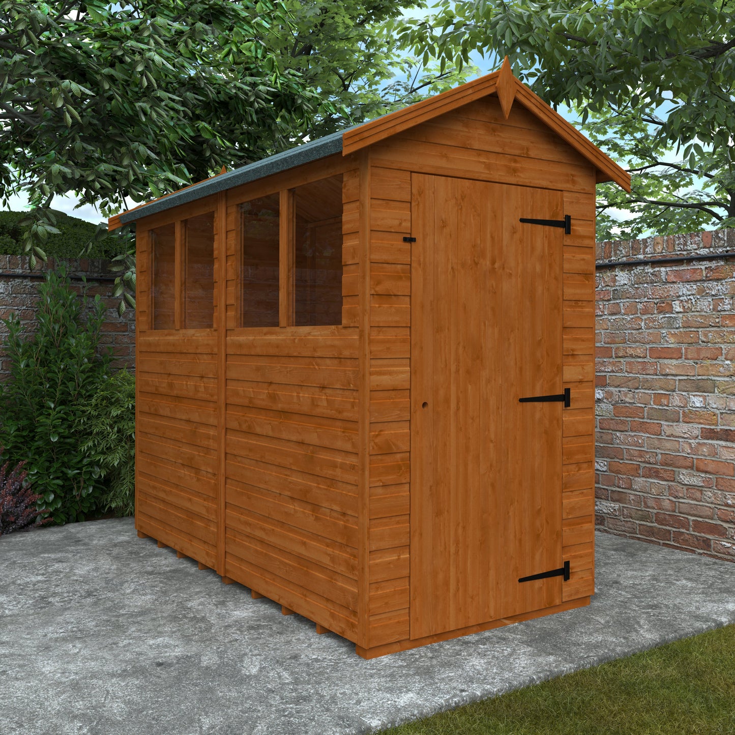 Flex Apex 8x4 - Flex Apex - Plymouth Sheds